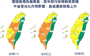 空品連日「橘色提醒」智慧監控科技執法見成效  嘉義市獲金獎肯定
