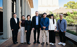 確保高雄與國際接軌    陳其邁拜會美頂尖智庫與科技巨頭   