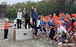 臺南全國鐵人三項錦標賽安平登場  近千選手挑戰極限展現運動城市活力