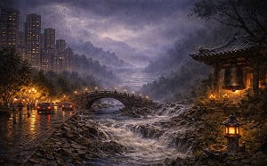 回文詩》春夜雨