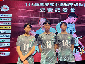 HVL建中男排首闖6強決賽　證明能打球也會讀書