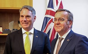 澳洲、德國防長聯合聲明敦促維護台海和平穩定！反對片面改變現狀