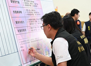 迎大甲媽　彰警與宮廟接轎團體簽公約確保遶境秩序