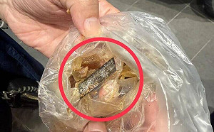 牛筋吃到一半吐出「生鏽刀片」！羅東知名滷味出包 衛生局要查了