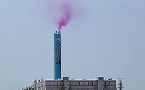 嘉義鹿草驚現「粉紫煙霧」！網憂毒氣急喊帶口罩 環保局揭真相