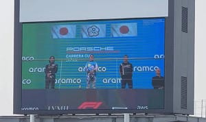 (影)日本鈴鹿賽道響起國歌 台灣F1車手奪冠！