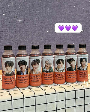 全家BTS聯名「HY咖啡」上市 任選3瓶最低77折