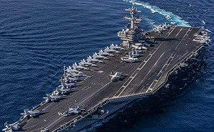 布希號「出發了」！可能加入「史詩憤怒」 3航艦＋2兩棲攻擊艦規模2003年以來之最