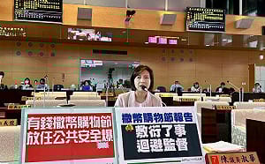 台中購物節預算解凍引爆戰火 綠營議員批淪為大內宣