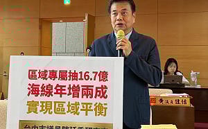 (影)肯定購物節振興經濟  陳廷秀籲加強海線建設落實「區域平衡」