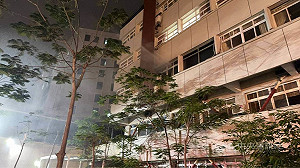 三總松山分院空置病房火滅 啟動自衛消防編組無傷亡