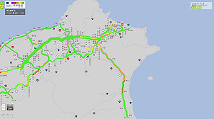 國道湧現車潮多路段壅塞　國5北上「紫爆」