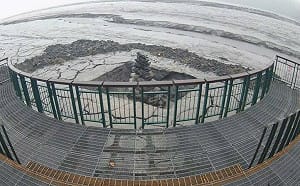 日月潭水情露曙光！九蛙疊像「濕身」喜迎春雨 水位回升至742公尺