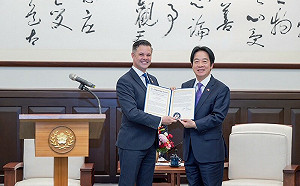 賴清德談台美加強合作  美眾議員：全球自由與台灣未來緊密相關