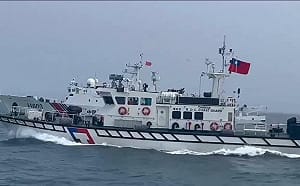駁斥國台辦！海巡署：中國海警船去年穿越金門限制水域46次、進入東沙限制水域33次