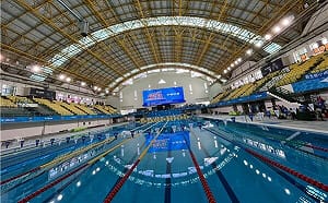 高雄國際池水質變異引關注  衛生局稱業務管轄權在運發局