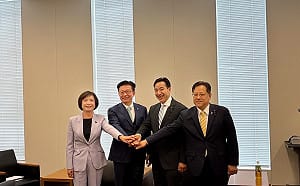 何欣純訪日會眾議院議員　聚焦台日半導體供應鏈與經濟安全合作