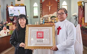 「蘭陽舞蹈團」創辦人秘克琳神父辭世  文化部代表頒贈總統褒揚令