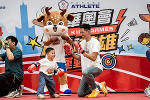 小小英雄運動會開放報名　奧運國手陳傑攜兒力挺