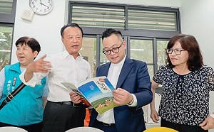 (影)宣布參選基隆市長第100天  童子瑋端育兒「生托養學」政見