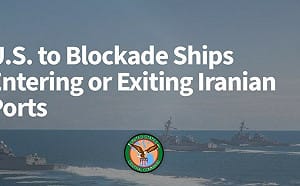 美伊和平談判破局! 美軍台灣時間13日晚間10點起實施封鎖伊朗港口