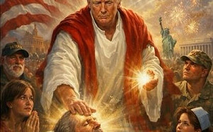 (影) AI基督圖激怒全球! 川普稱是扮醫生 聖殿騎士批褻瀆 教宗也說話了