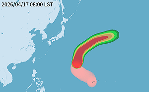 中颱「辛樂克」北轉中！明起變天全台雨炸一週 降雨熱區一圖看