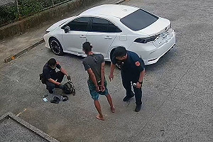 男超商偷洋芋片炸雞　被發現由偷變搶遭逮法辦