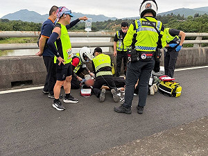 新北鐵道馬拉松 跑者疑癲癇發作吐血倒地命危
