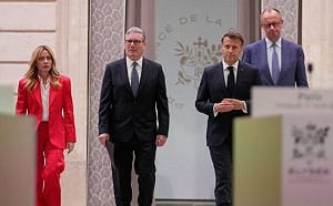 (影) 盟友交惡！ 美拒情報分享給英 53元首聚布魯塞爾 川普諷：失敗者派對