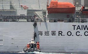 管碧玲主持「南援九號」演練！ 時隔7年再有中央部會首長登太平島