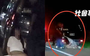 新竹賓士男當街施暴還酒駕！女哭喊「不要再打我了」 警依3罪嫌送辦