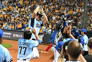 王勝偉最年長單局雙安　悍將單局7分逆轉兄弟