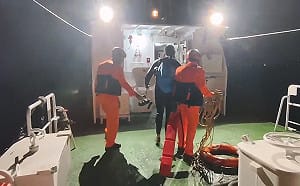 監偵科技再建功  海巡署金門查獲境管國人非法泅渡中國