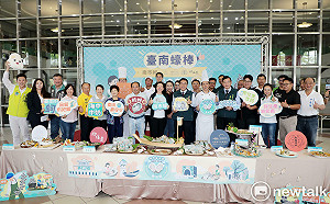 「南市蚵」蠔棒  黃偉哲邀全民來台南品鮮蚵挺漁業