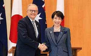 高市早苗展開「春季大外交」 日澳元首共同發表經濟安保合作宣言