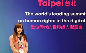 全球最大人權論壇遭打壓取消    黃捷：凸顯中國畏懼自由社會力量