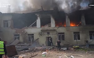 (影)忽視烏克蘭當方面停火協議！俄軍大規模襲擊多城市 連幼稚園也被炸