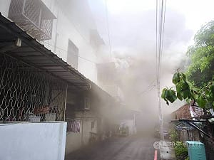 台中太平透天住宅火警 延燒鄰房共5戶受波及