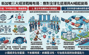 童振源專論》面對全球化退潮與AI崛起變局：新加坡三大經濟戰略布局
