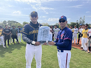 亞運藍白賽陳敏賜2安3打點　林志穎投手MVP