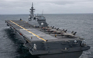 日本「加賀」搭載美「閃電」F-35B  預告6月岩國進行跨艦起降