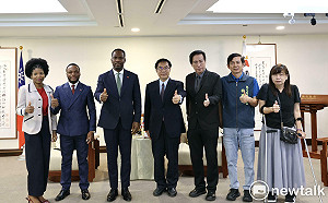 海地駐台大使潘恩首次拜會  黃偉哲歡迎國際盟友到訪