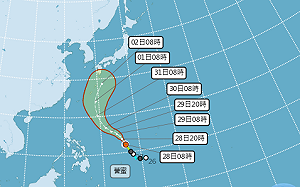「薔蜜颱風」路徑藏變數！少數預報顯示通過台灣 風雨時程一次看
