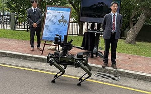 (影) 中科院機器狗曝光：軍方有需求、未來不排除納漢光演習 