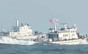 4中國海警船侵擾金門水域 海巡：發動灰色地帶騷擾塑造管轄權假象