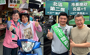綠營台中北區內戰 簡嘉佑搶台派第二席 陳俞融喊集中選票守住關鍵一席