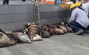 豪雨狂炸中部！台電呼籲：地下室淹水切勿任意進入配電場所