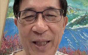 陳水扁「脆」被停權、穿睡衣報平安：子彈都中過了，中這種算什麼呢？