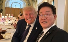 除了深入討論朝鮮半島與美韓關係外  李在明與川普還規劃要一起打小白球...